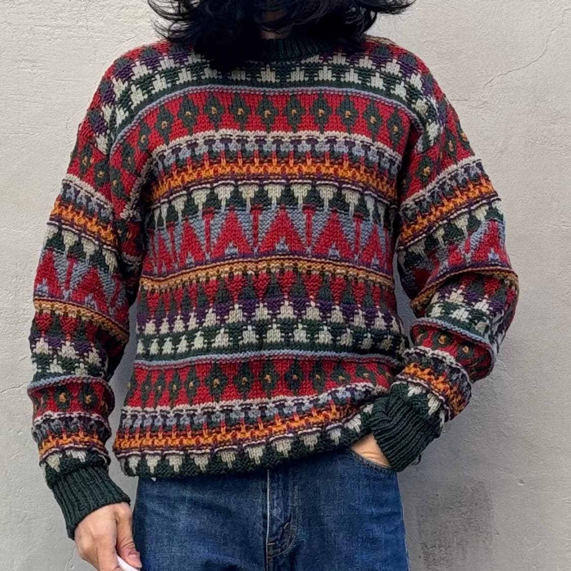 올드 영국 글렌오버 울 스웨터 상품이미지7