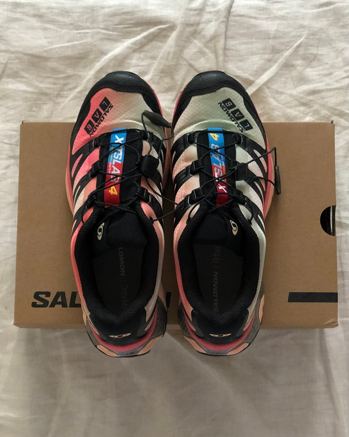 살로몬 XT-4 OG 블랙 슈가 코랄 상품이미지3