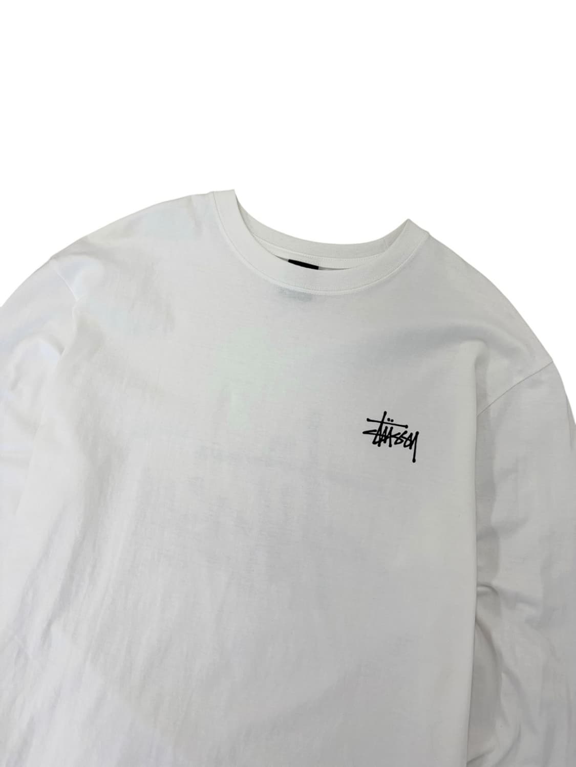 스투시 롱슬리브 긴팔티셔츠 화이트 (L) 상품이미지2