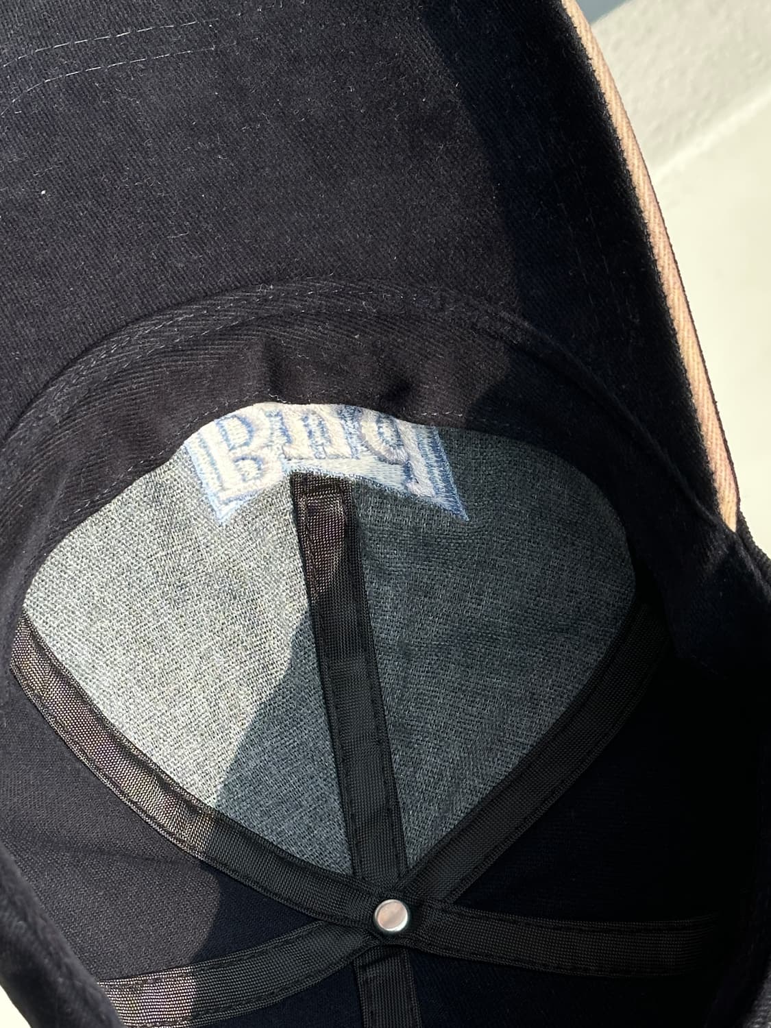 [F] 버드와이저 로고 다크네이비 볼캡 모자 빈티지 상품이미지6
