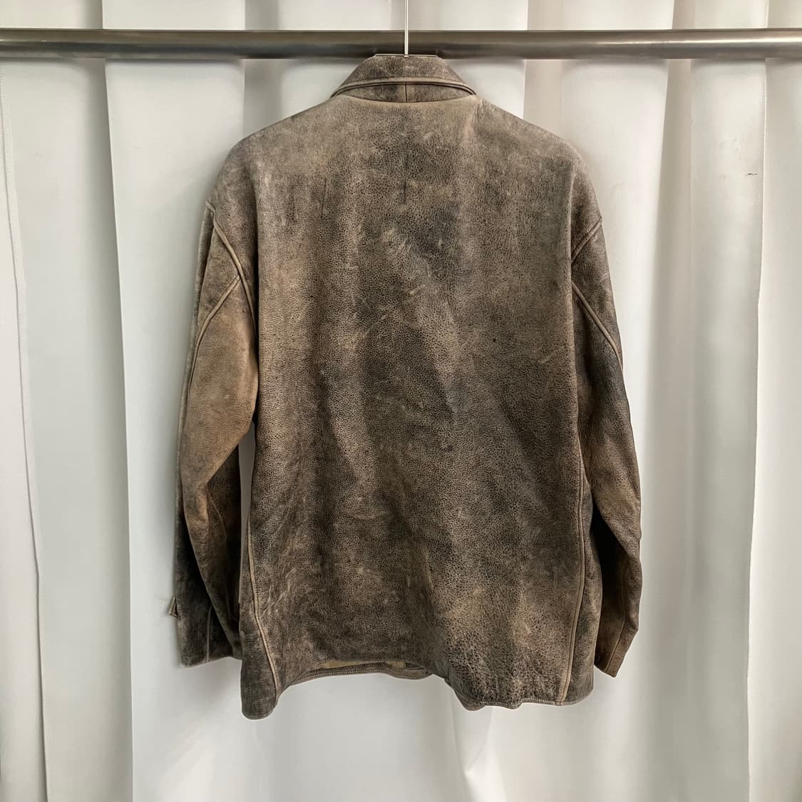 윈드아머 빈티지 레더 자켓 3L 상품이미지2