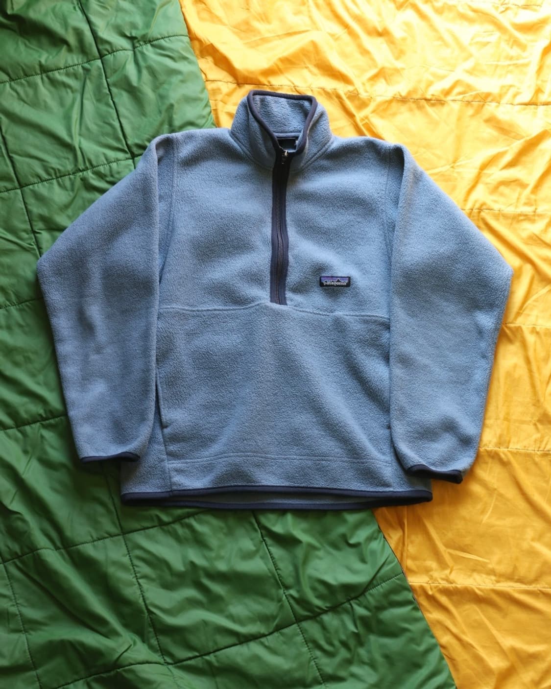 파타고니아 빈티지 00s 마수피얼 신칠라 하프집업 플리스 에메랄드 xs 상품이미지9