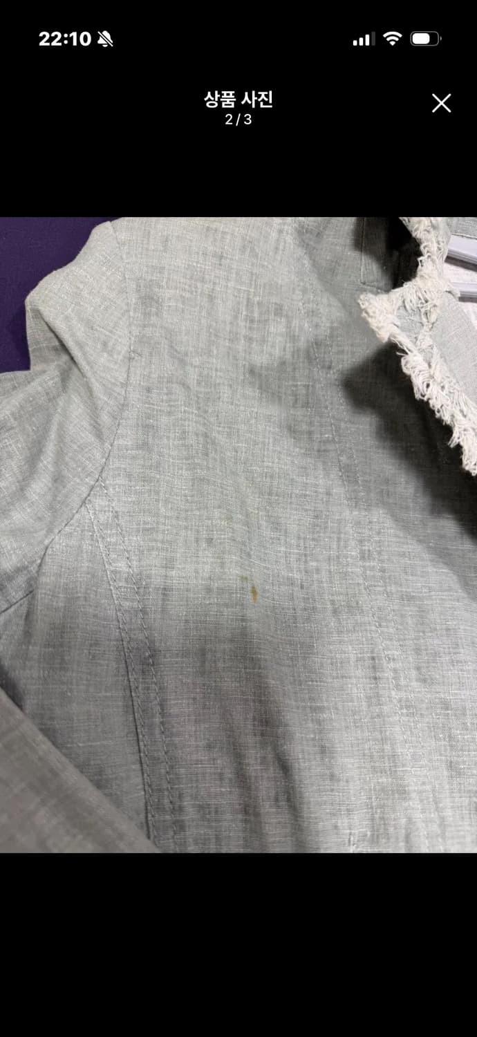 빈티지 데님 자켓 상품이미지2