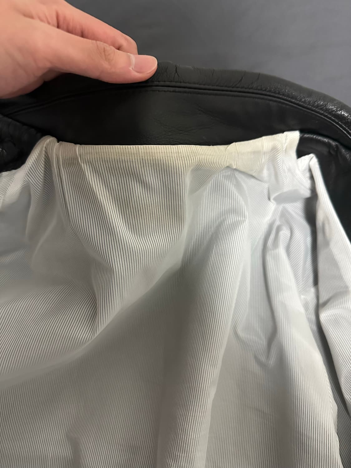 (L) STU 21ss 레더자켓 상품이미지4