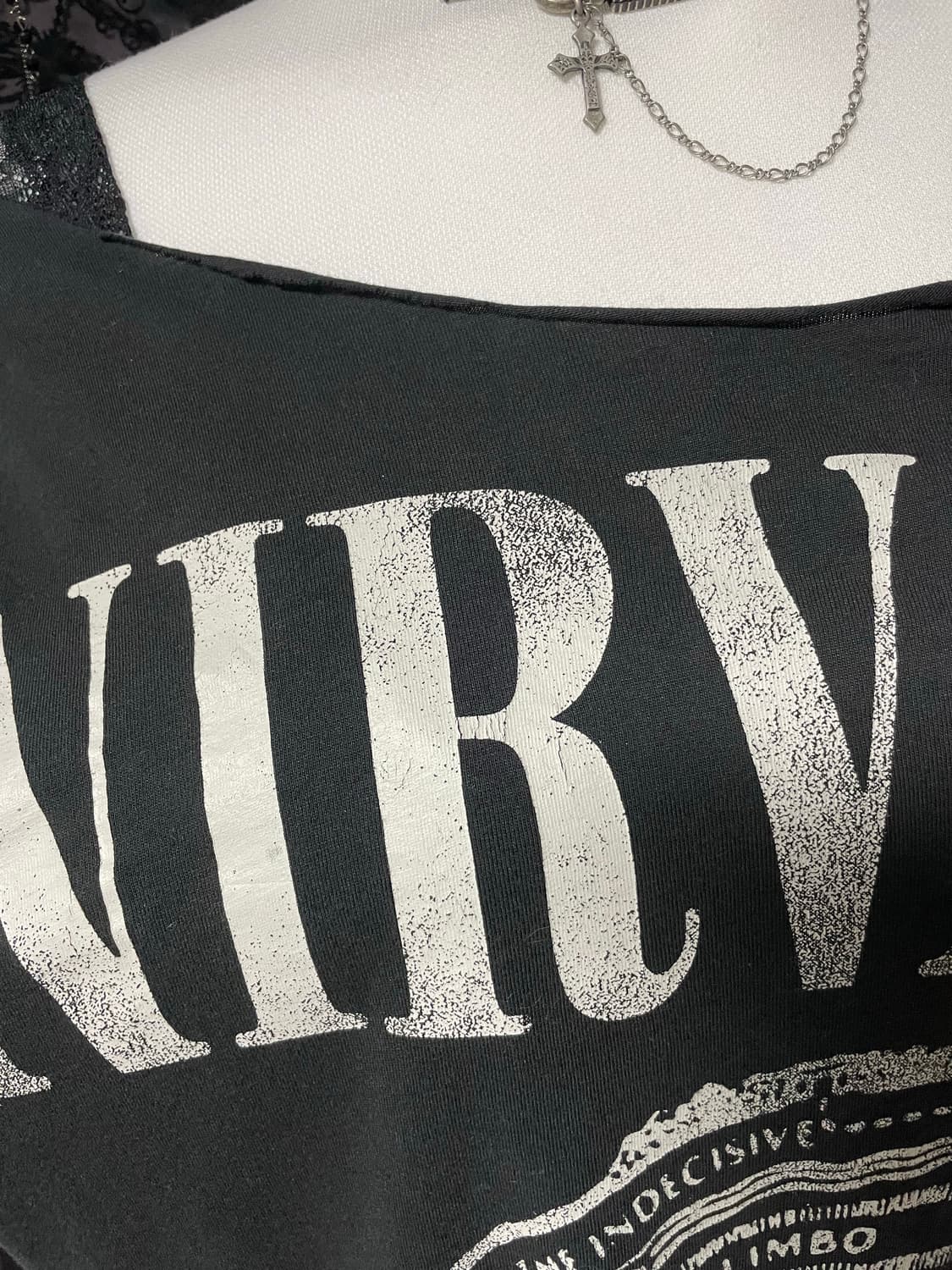 00s Nirvana Tee 너바나 루즈핏반팔티셔츠 섹시핀터나나깔오네갸루 상품이미지9