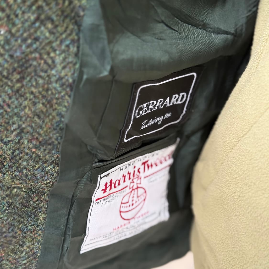 해리스트위드 트위드 울 자켓 38 상품이미지9