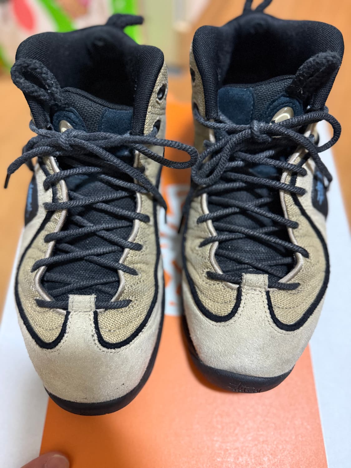 나이키 x 스투시 에어 페니 2 라탄 앤 라임스톤 265사이즈 상품이미지8