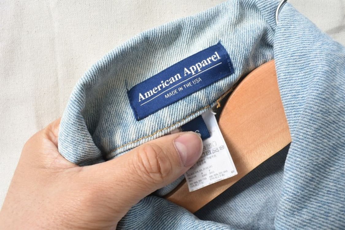 아메리칸어패럴 데님 청자켓 S M0239 상품이미지8