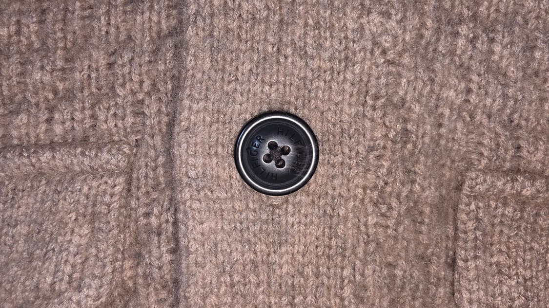 [정품] 타미힐피거 숄칼라 헤비 울니트 가디건 상품이미지5