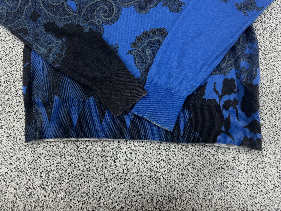 에트로 페이즐리 실크 케시미어혼방 니트 상품이미지3