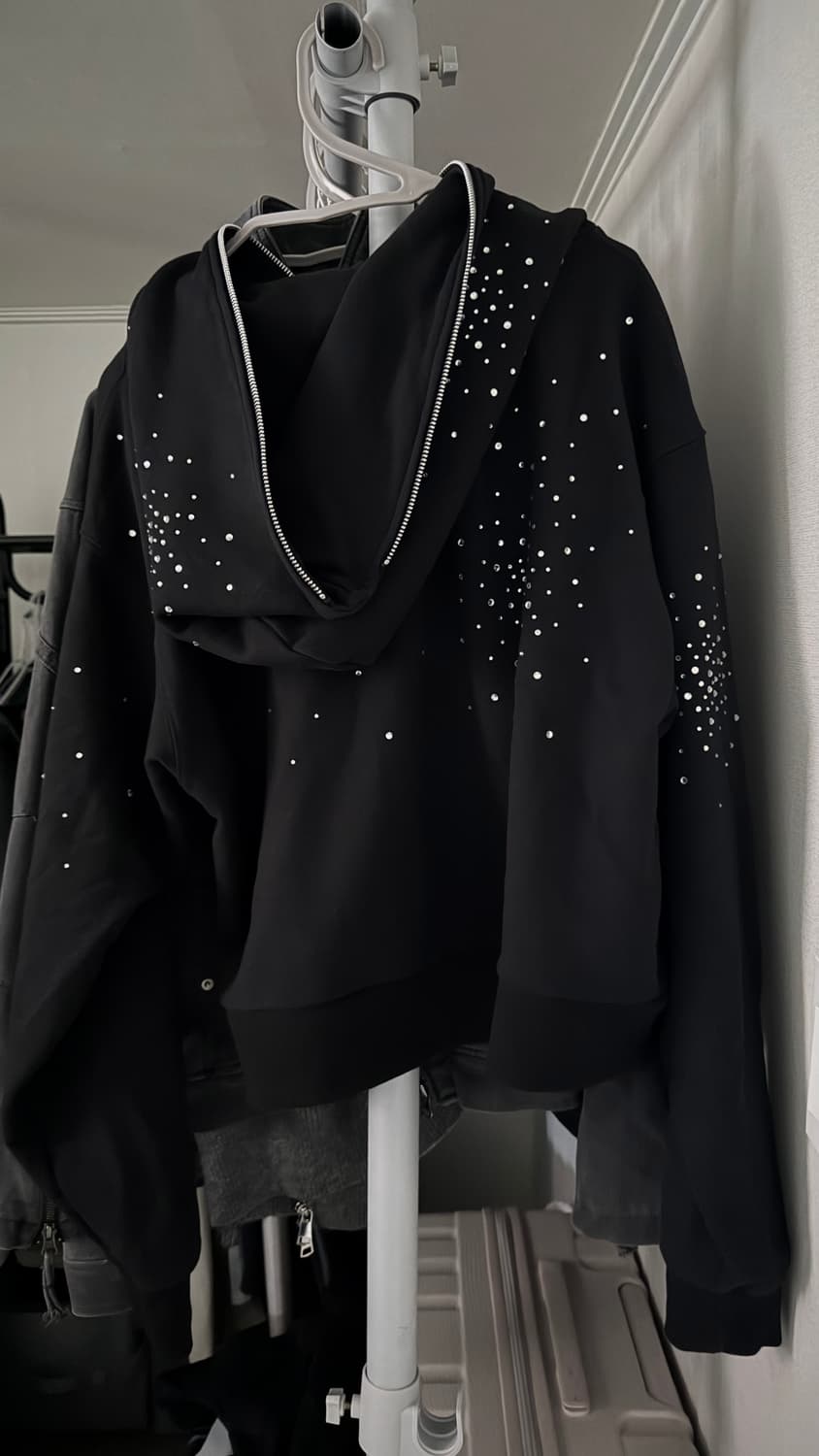 ifeellucky Bling hood zip-up M 상품이미지1