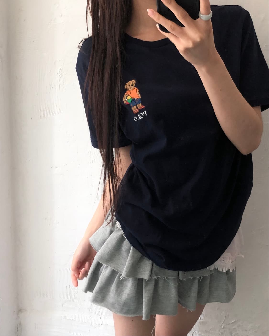 Polo 폴로 랄프로렌 QR신형 비치볼 베어로고 코튼 티셔츠   pric 상품이미지6