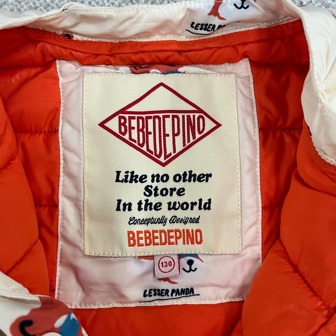 130 베베드피노 키즈 경량 패딩 0203M1 상품이미지2
