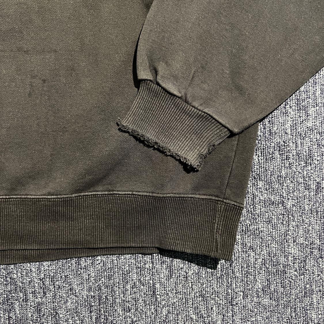 빈티지 90s STUSSY 스컬 그래픽 스웻셔츠 상품이미지4