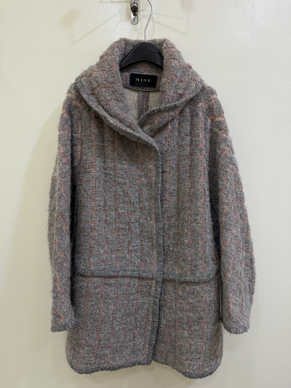 한섬 MINE 마인 망토 느낌 코트(정품) 상품이미지1