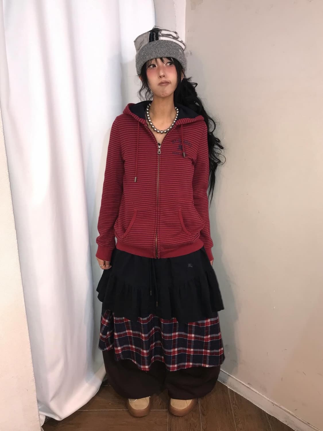 Burberry Frill Dress & Burberry Hoozip 상품이미지4