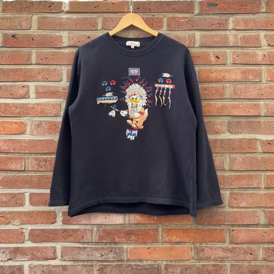 세그레타 emmanuel schvili 자수 스웻셔츠 (이탈리아 생산) 상품이미지1