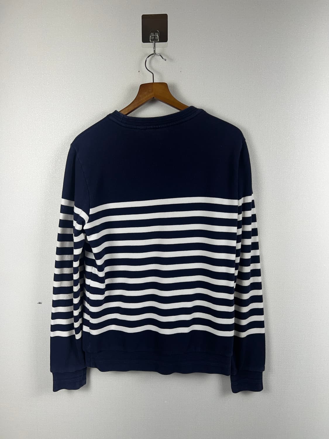 라코스테 남성 스트라이프 코튼 니트 맨투맨 4호 상품이미지5