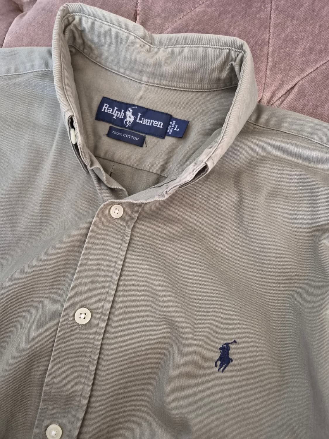 폴로랄프로렌 남성 코튼긴팔셔츠 상품이미지4