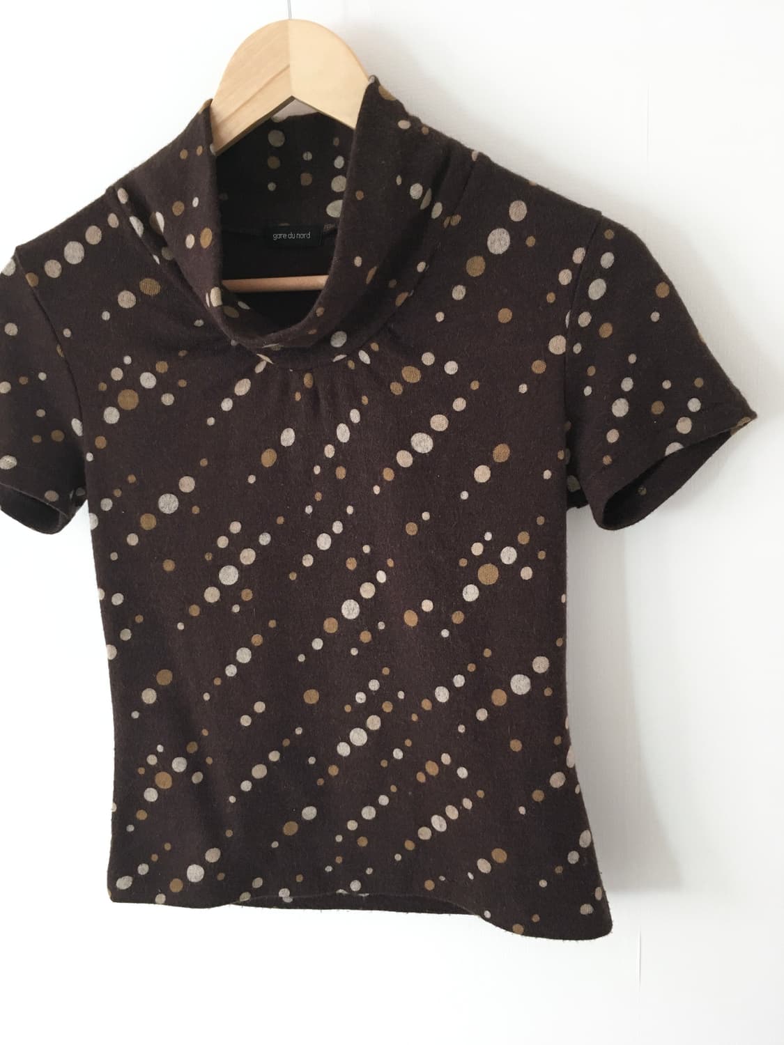 half neck dot top 상품이미지3