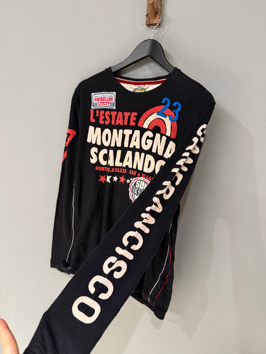 lettering detail long sleeve 상품이미지7