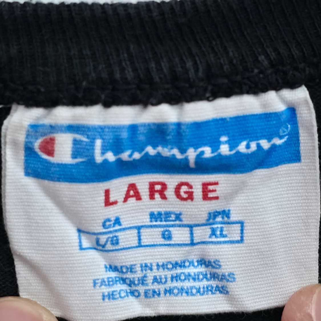 [L] 챔피온 블랙 롱슬리브 상품이미지6