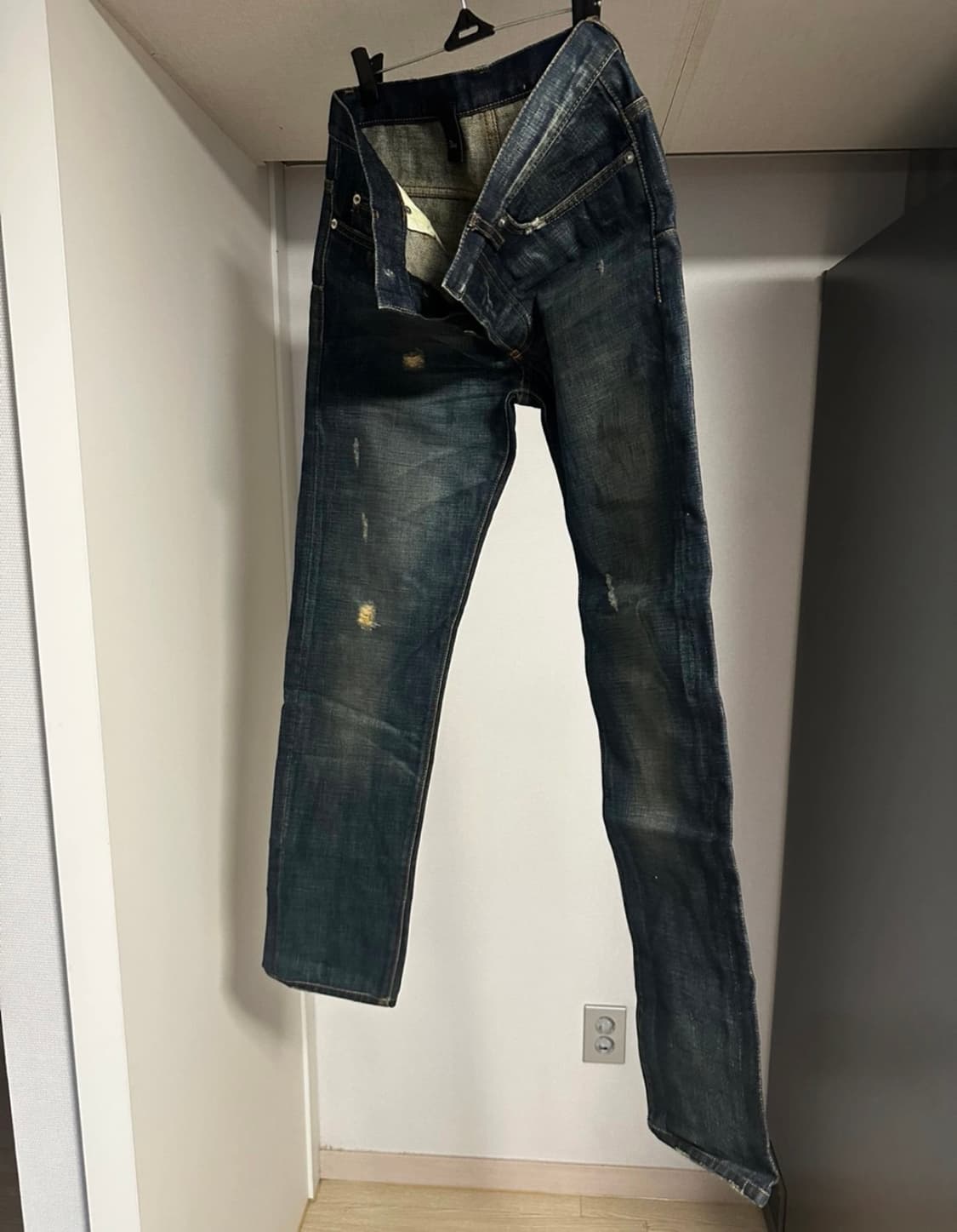 디올 옴므 데미지 데님 팬츠 29 상품이미지2