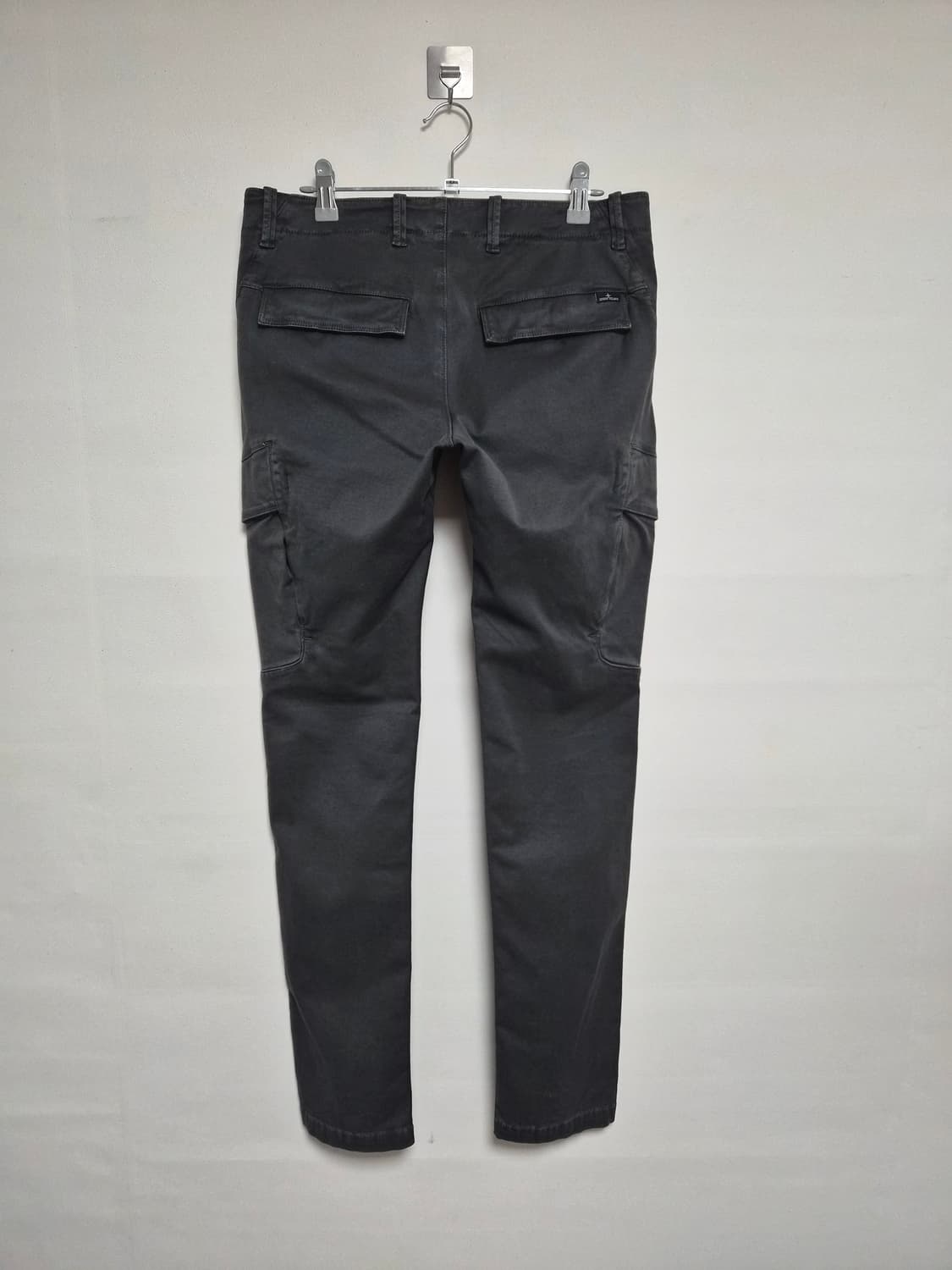 스톤아일랜드StoneIsland 사이드 포켓 블랙 코튼 팬츠 82 P-6 상품이미지2