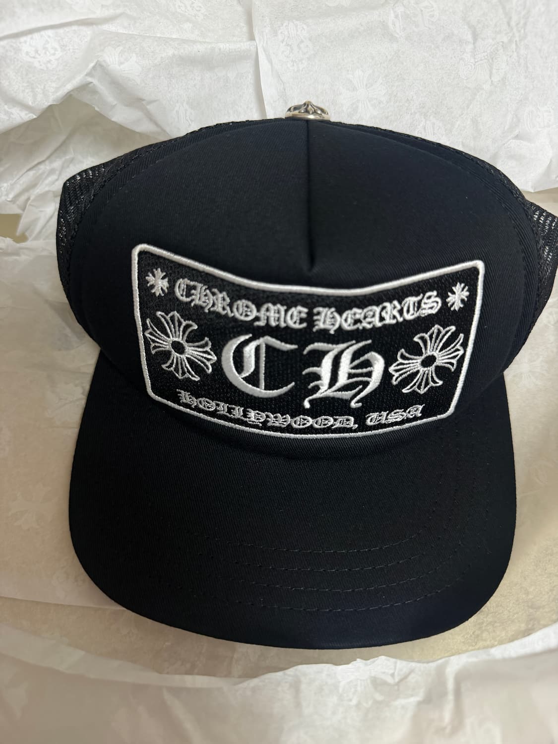 크롬하츠 ch 할리우드 트러커 모자 블랙 상품이미지1