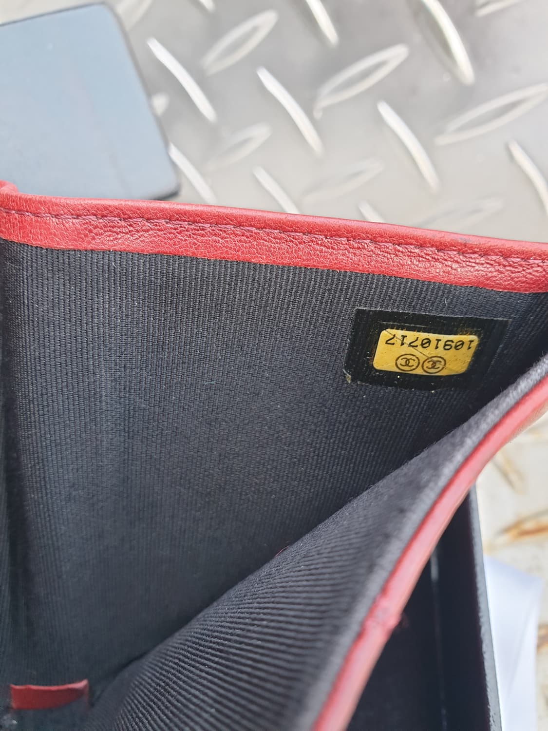 샤넬 2단 반지갑 상품이미지9