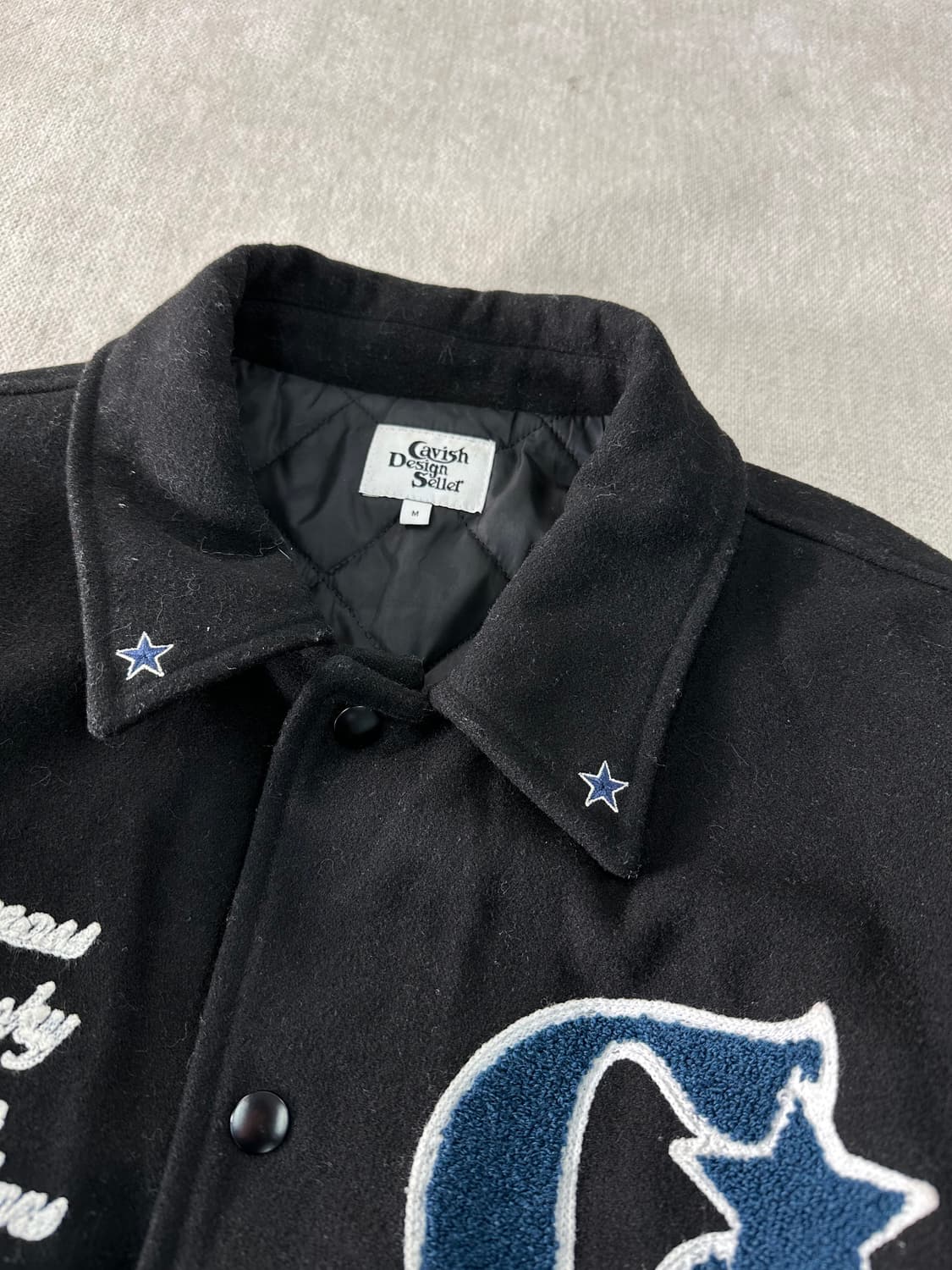 100 카비시 콜라드 스타 울바시티 자켓  상품이미지3