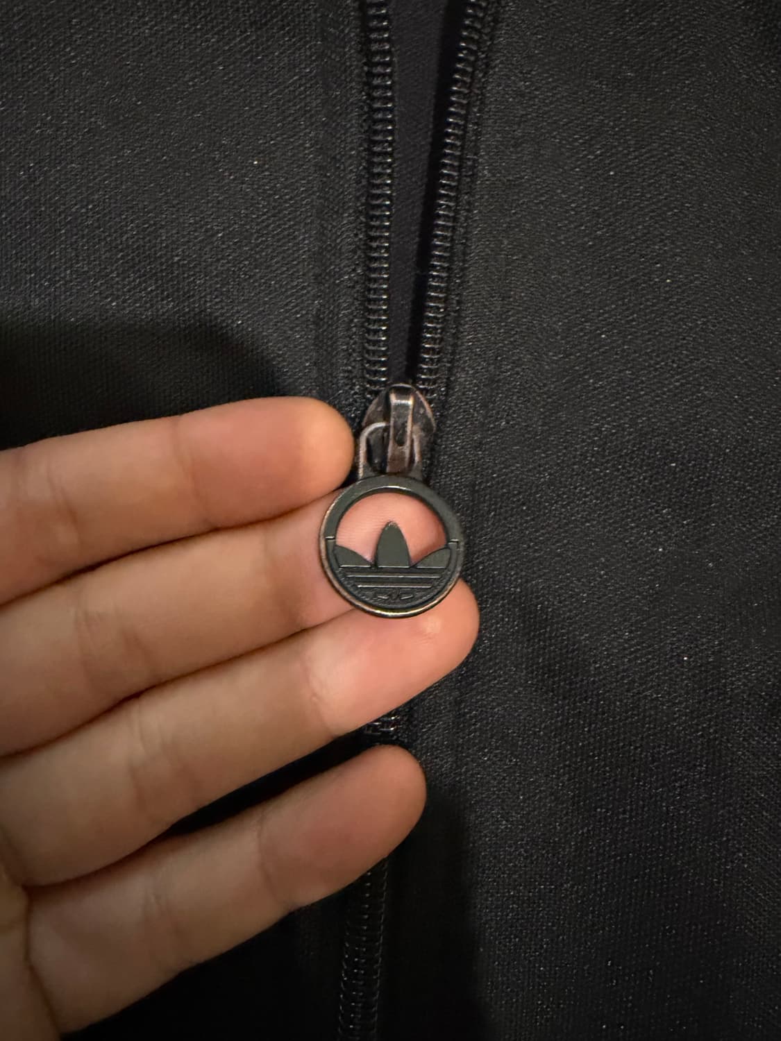 100) 아디다스 파이어버드 로고 트랙탑 져지 블랙 상품이미지4