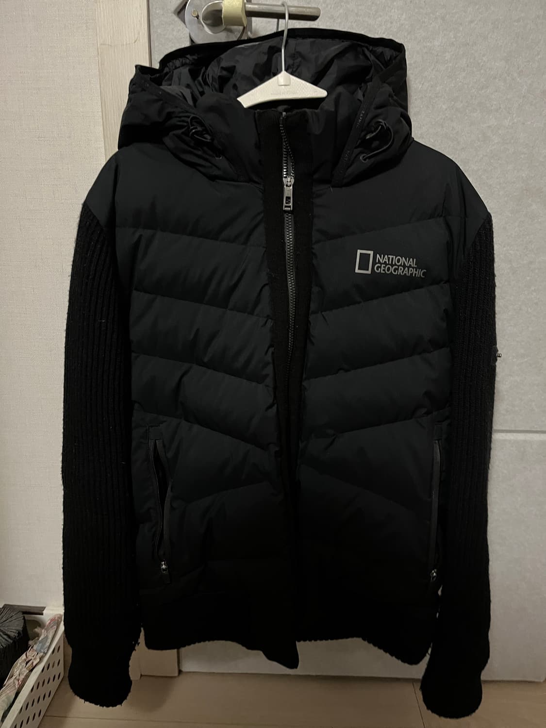 내셔널지오그래픽 니트패딩 상품이미지1