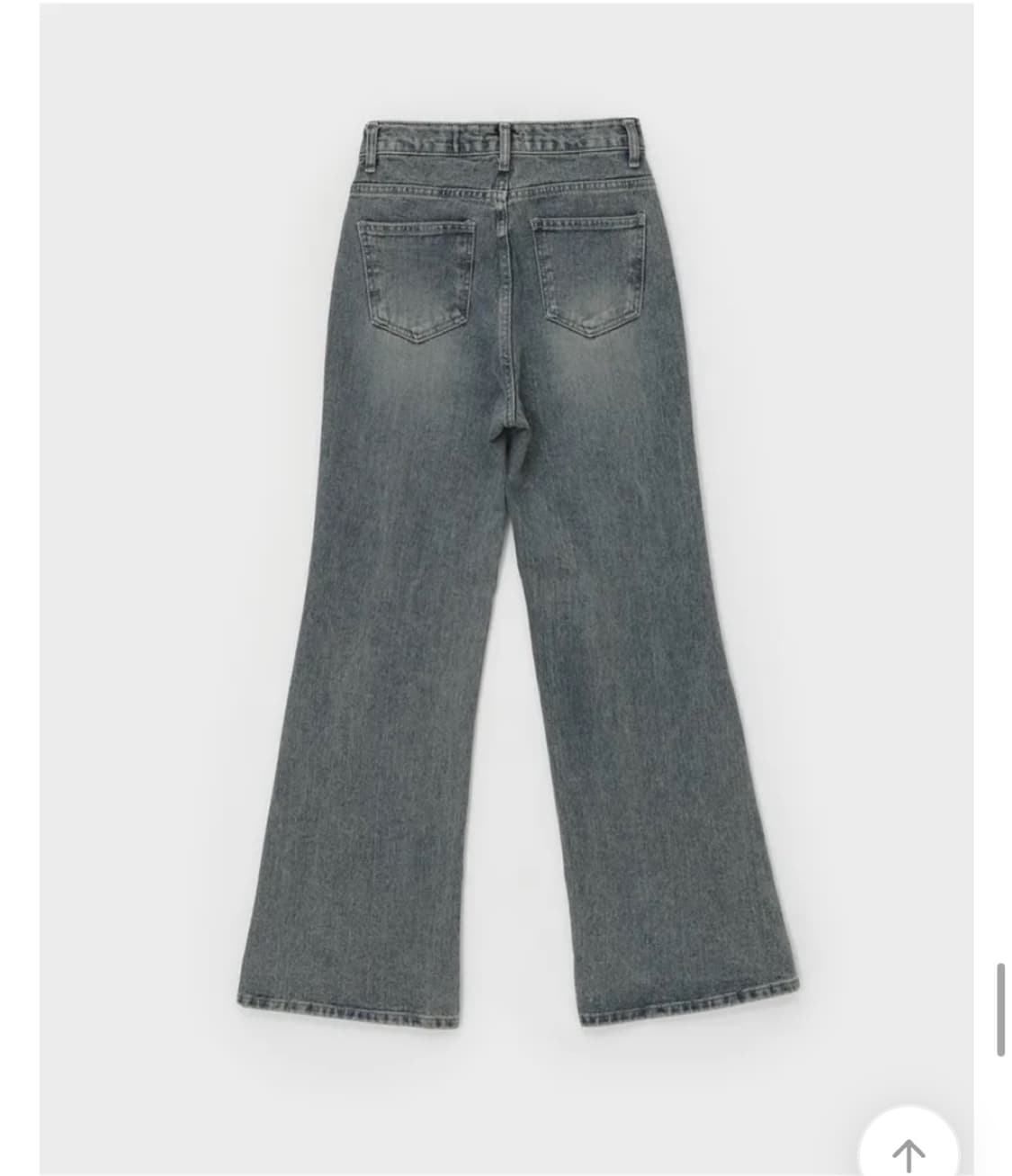 블랙업 샤타링 와이드 부츠컷 팬츠 상품이미지3