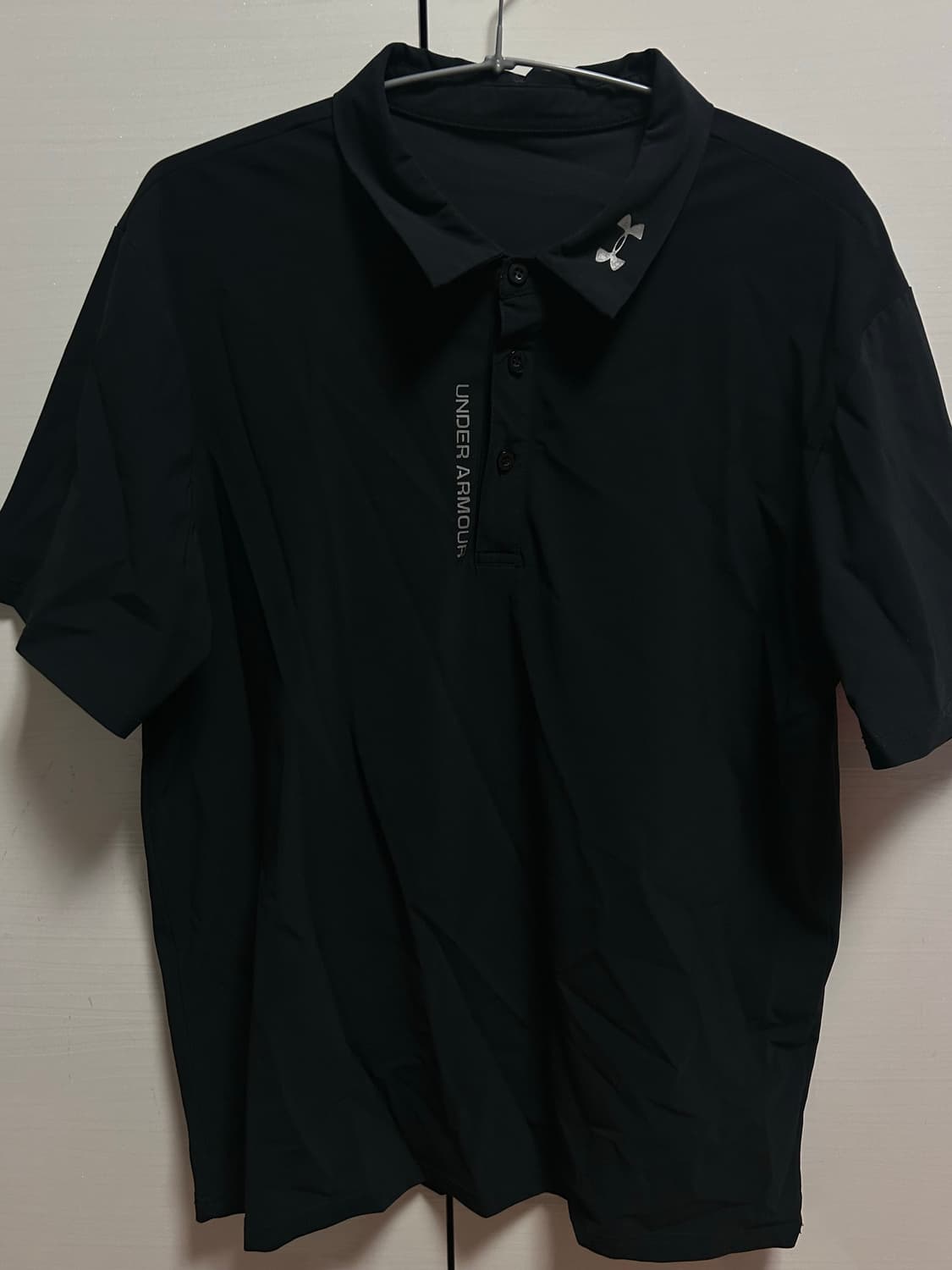 언더아머 남성 블랙 카라티 / 실측 110 상품이미지1