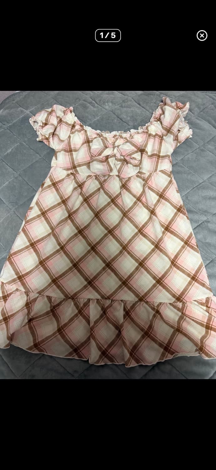 고전 리즈리사 딸초 히메갸루 원피스(짜잔씨 소장) 상품이미지1