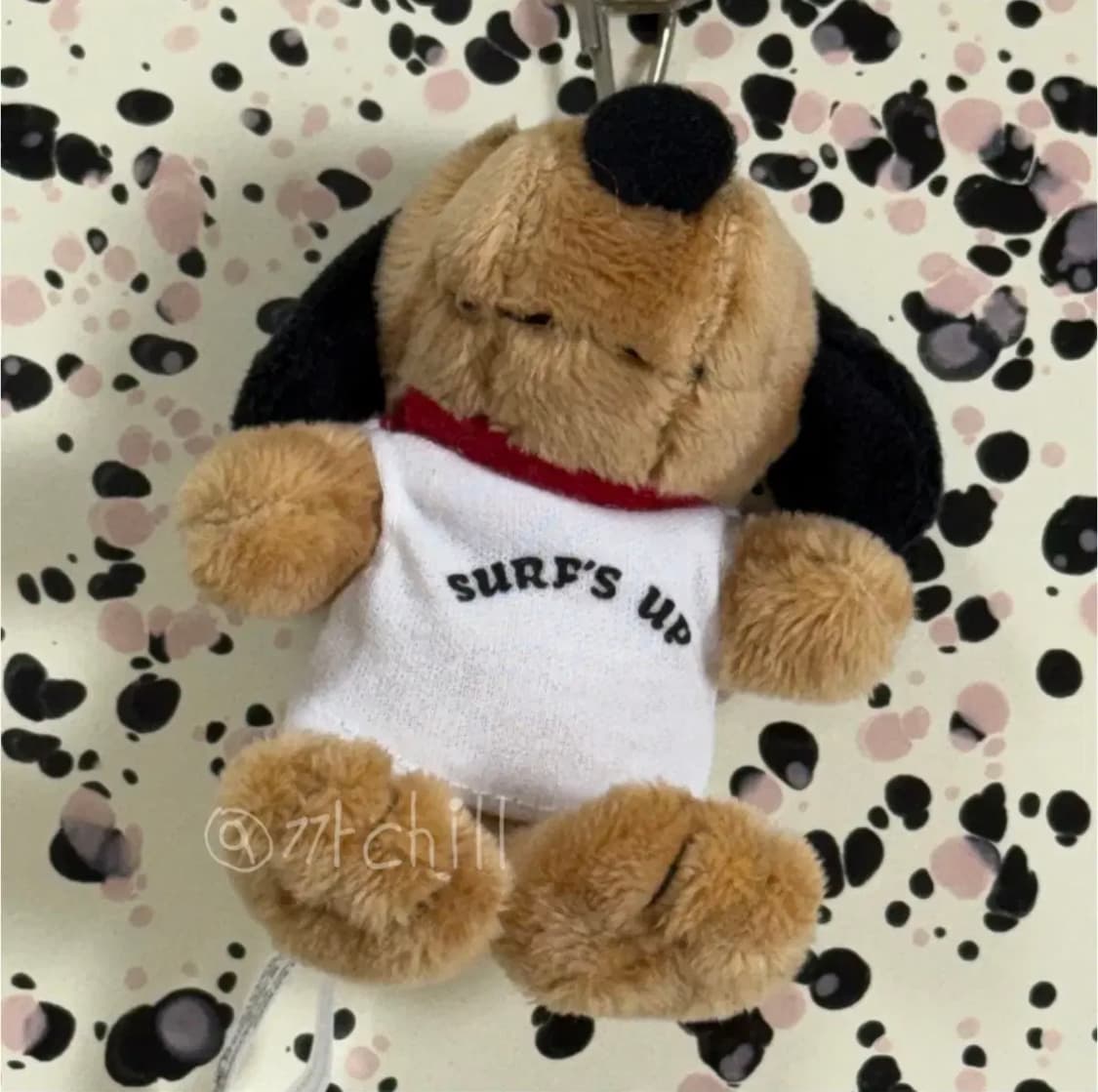 하와이 태닝 스누피 키링 (단종제품) 상품이미지3