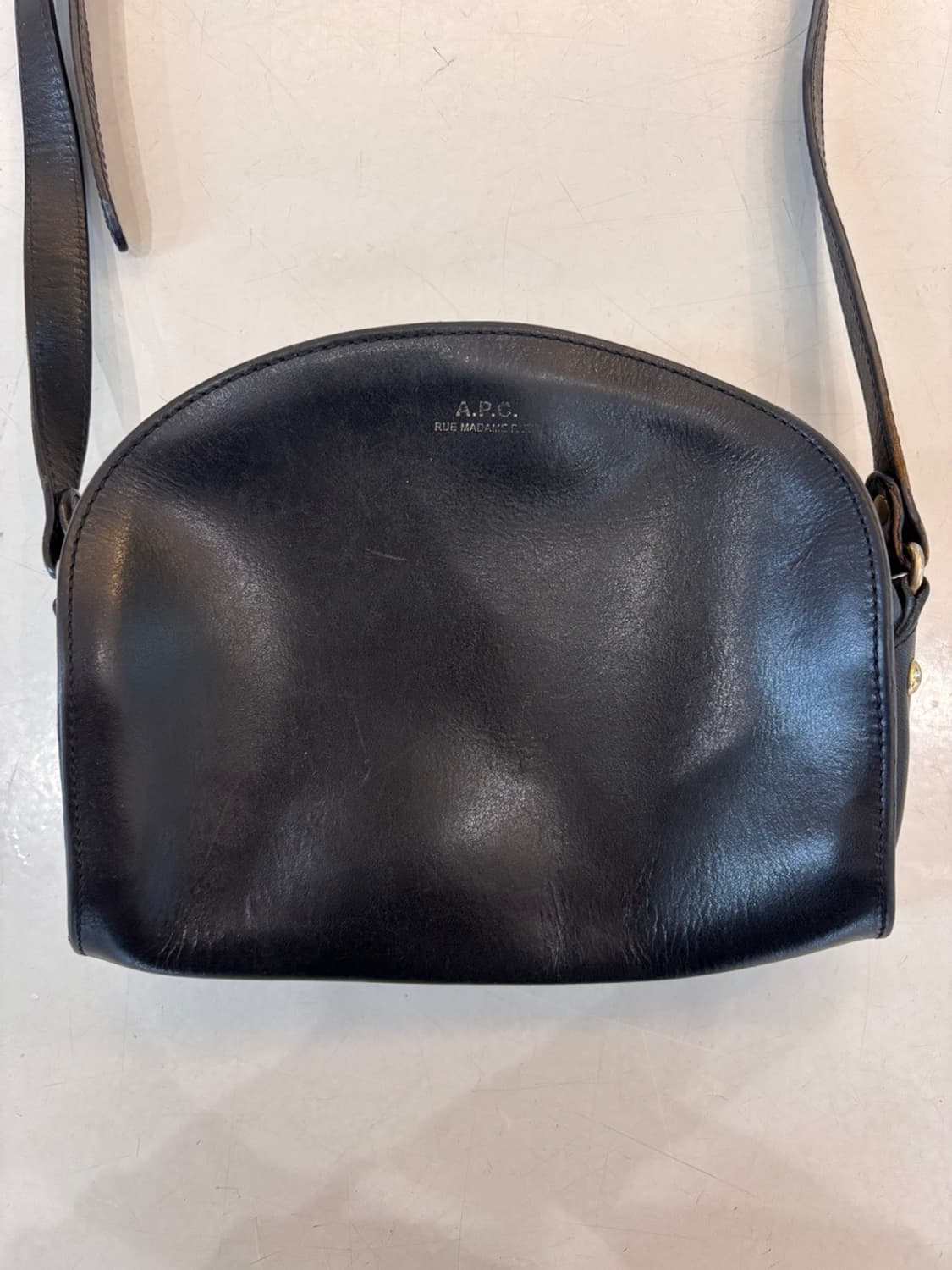 Vintage A.P.C Leather Bag 상품이미지3