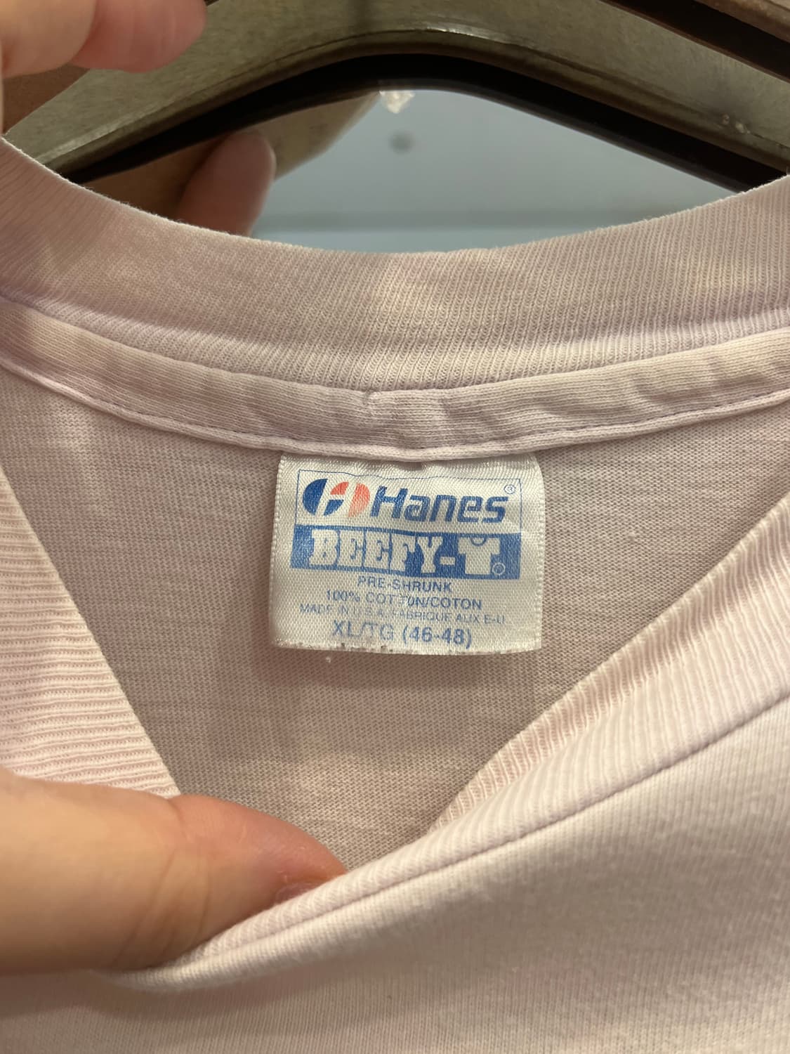 90s Hanes 헤인즈 빈티지 프린팅 반팔 티셔츠 (made USA) 상품이미지10