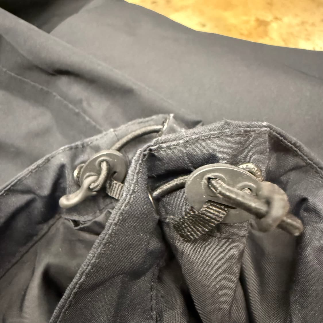 [정품/L] 노스페이스 블랙 바람막이 자켓 올림픽 로고 b18 상품이미지8