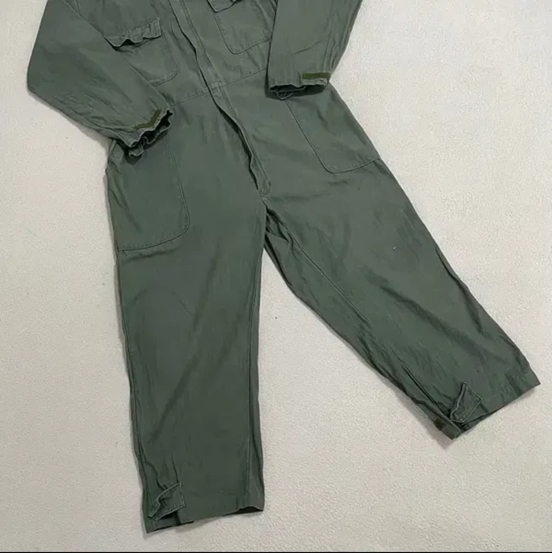 (L) 오리지널 미군 공군 정비복 커버올 점프 수트 슈트 상품이미지2