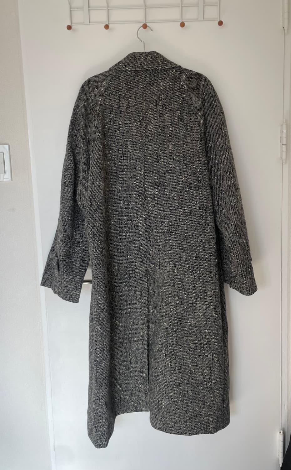 헤링본 트위드 울코트 상품이미지6