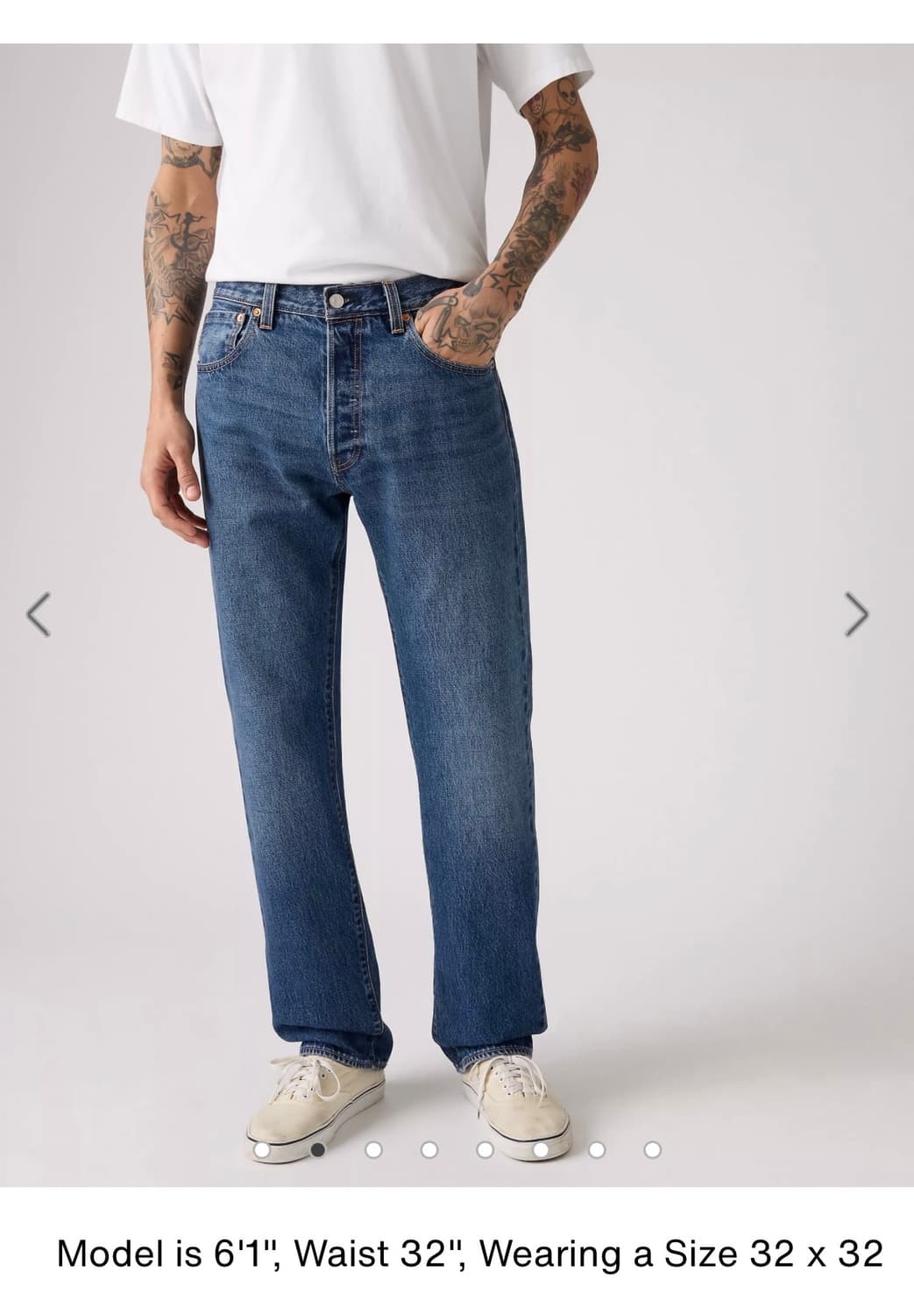 새상품) 93 501 셀비지 32/30 상품이미지2