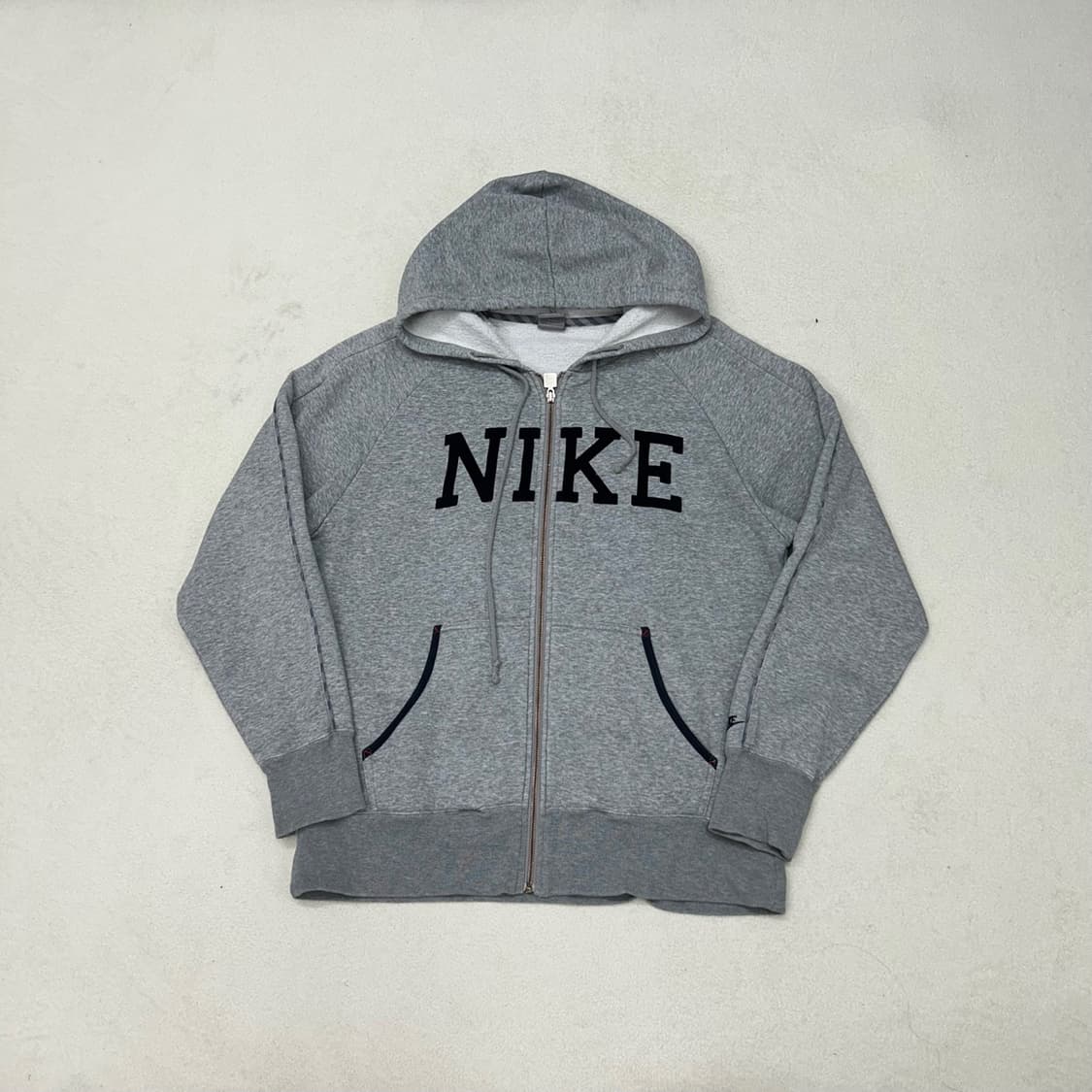 Nike gray hood zip-up 상품이미지4