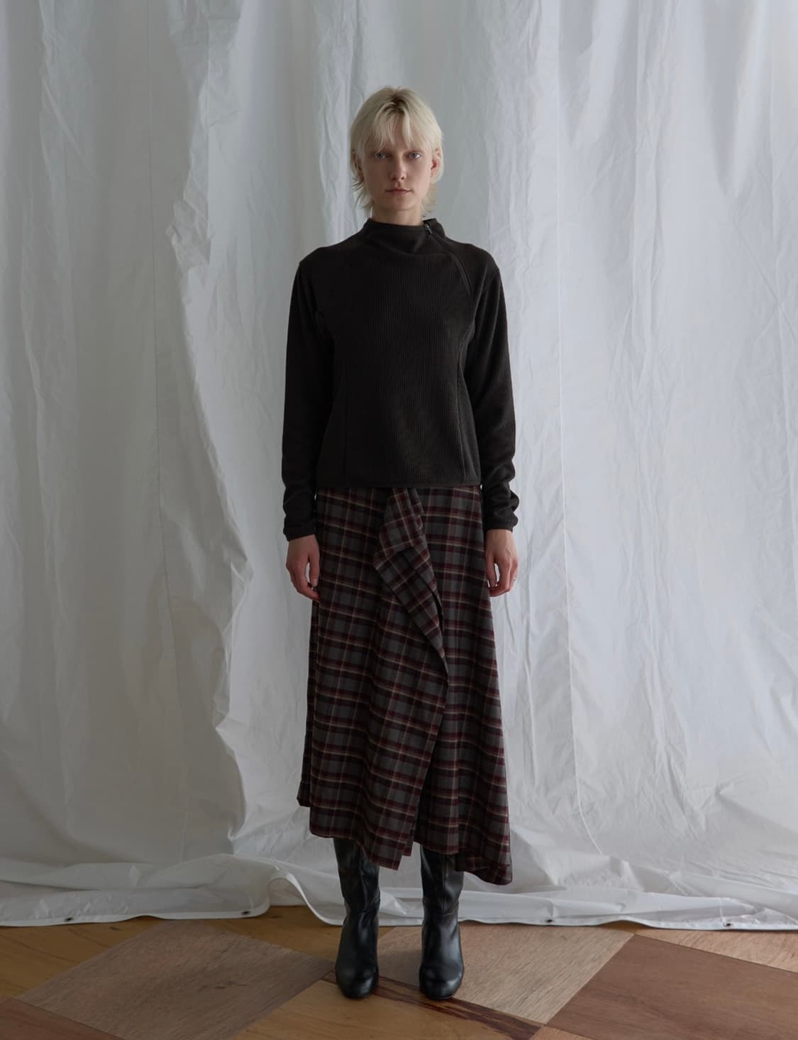 파이카 집업 스웨터 상품이미지2