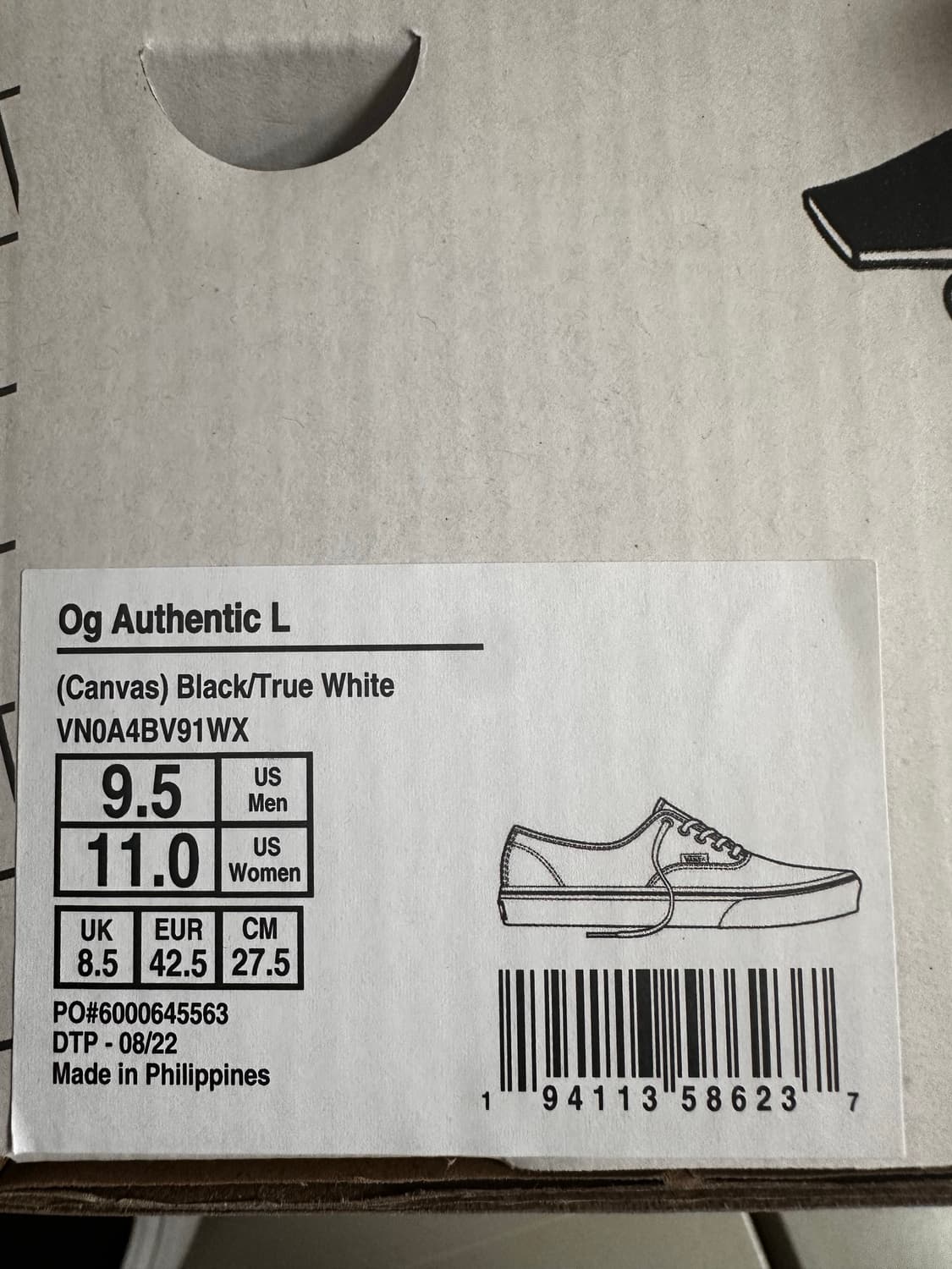 반스볼트 어센틱블랙  275 상품이미지9