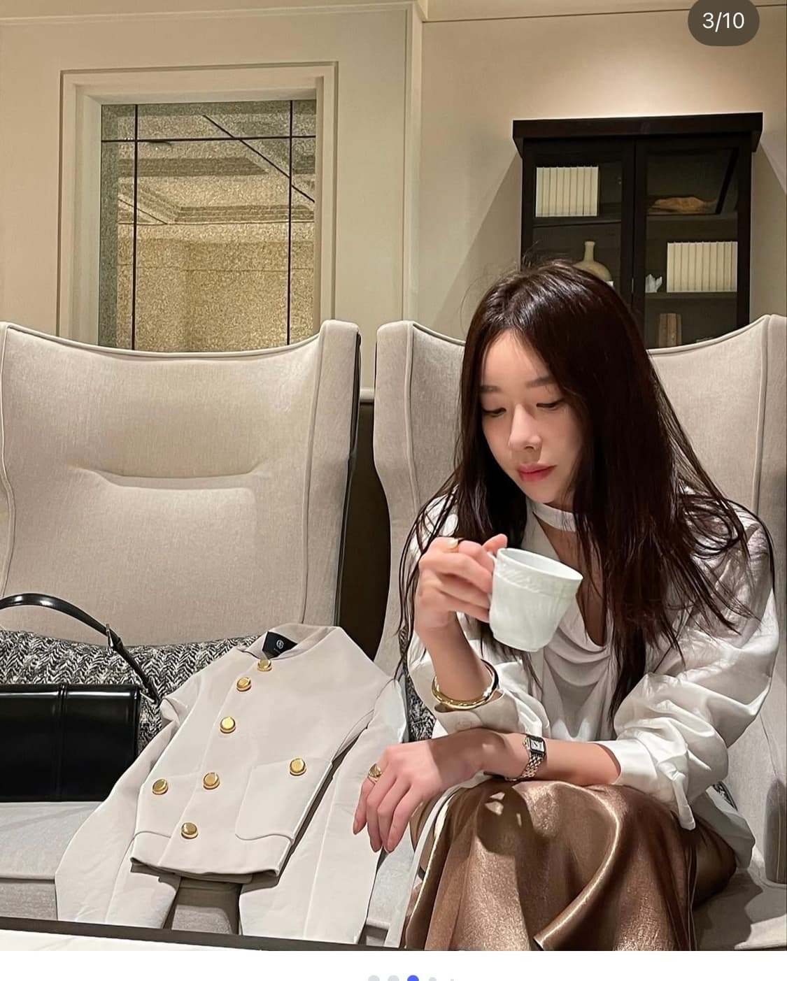 Mud Round Jacket Light Gray 상품이미지6