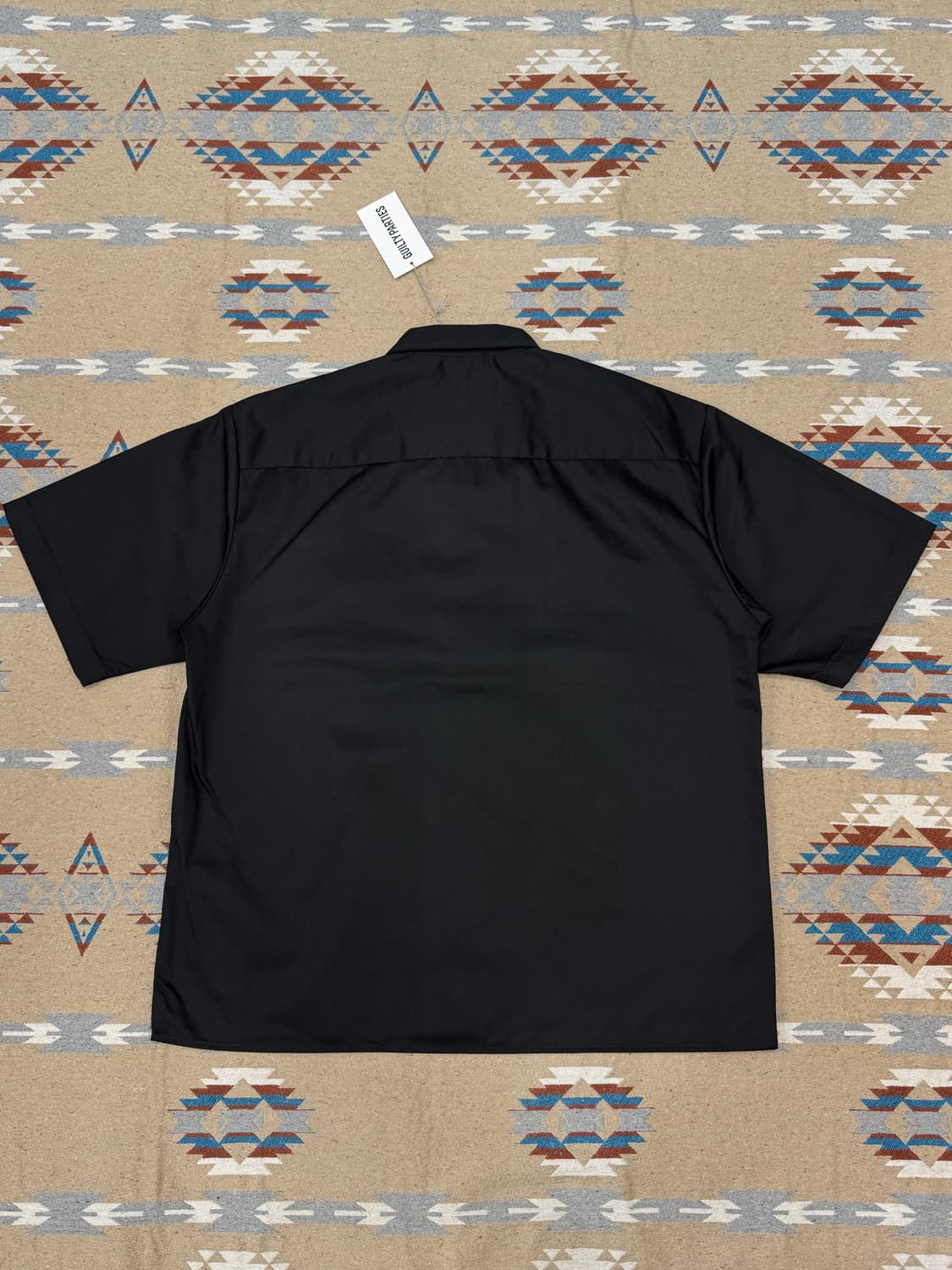 [L] 와코마리아 x 디키즈 워크 셔츠 블랙 (Type-2) 상품이미지6