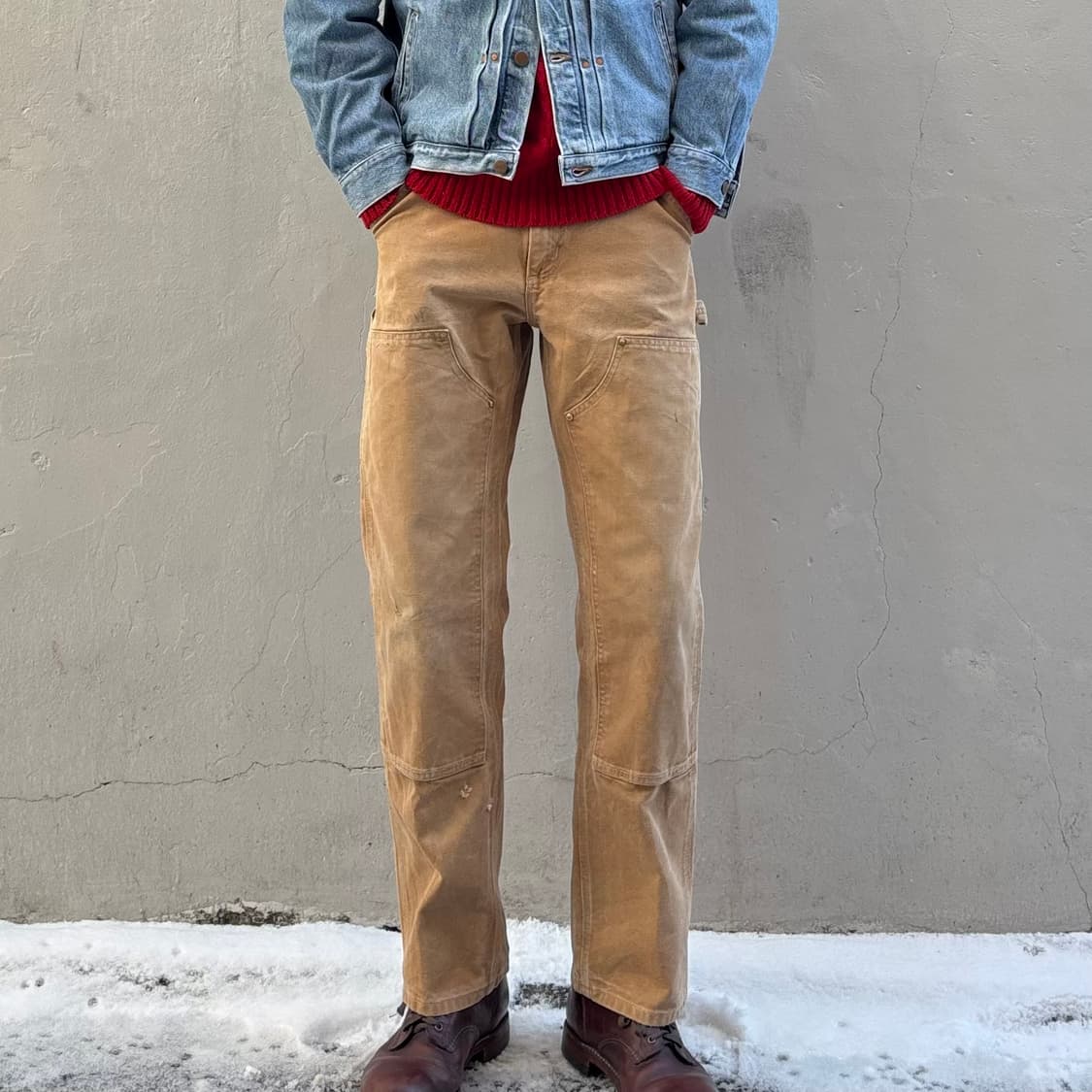 미국 칼하트 더블니 루즈 오리지널 상품이미지2