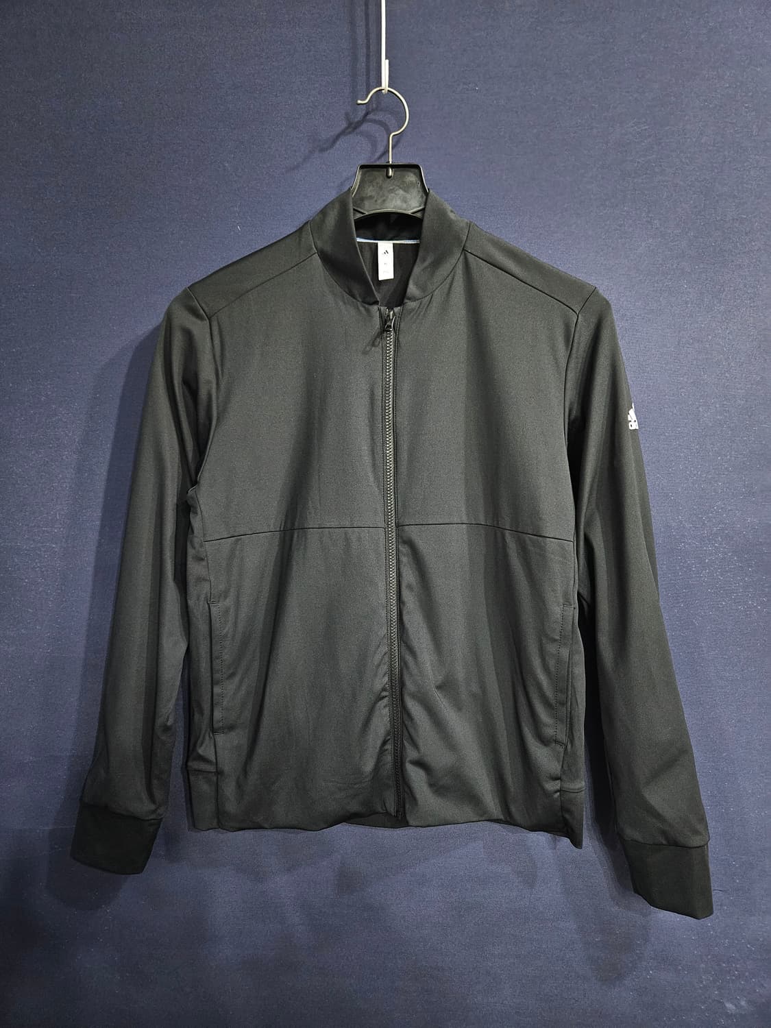 아디다스 삼선 블랙 남성 슬림핏 100~105 집업자켓  상품이미지1